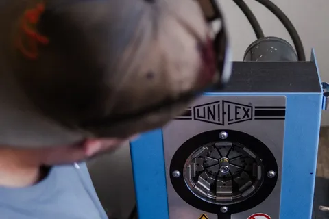 Lisování hydraulické hadice